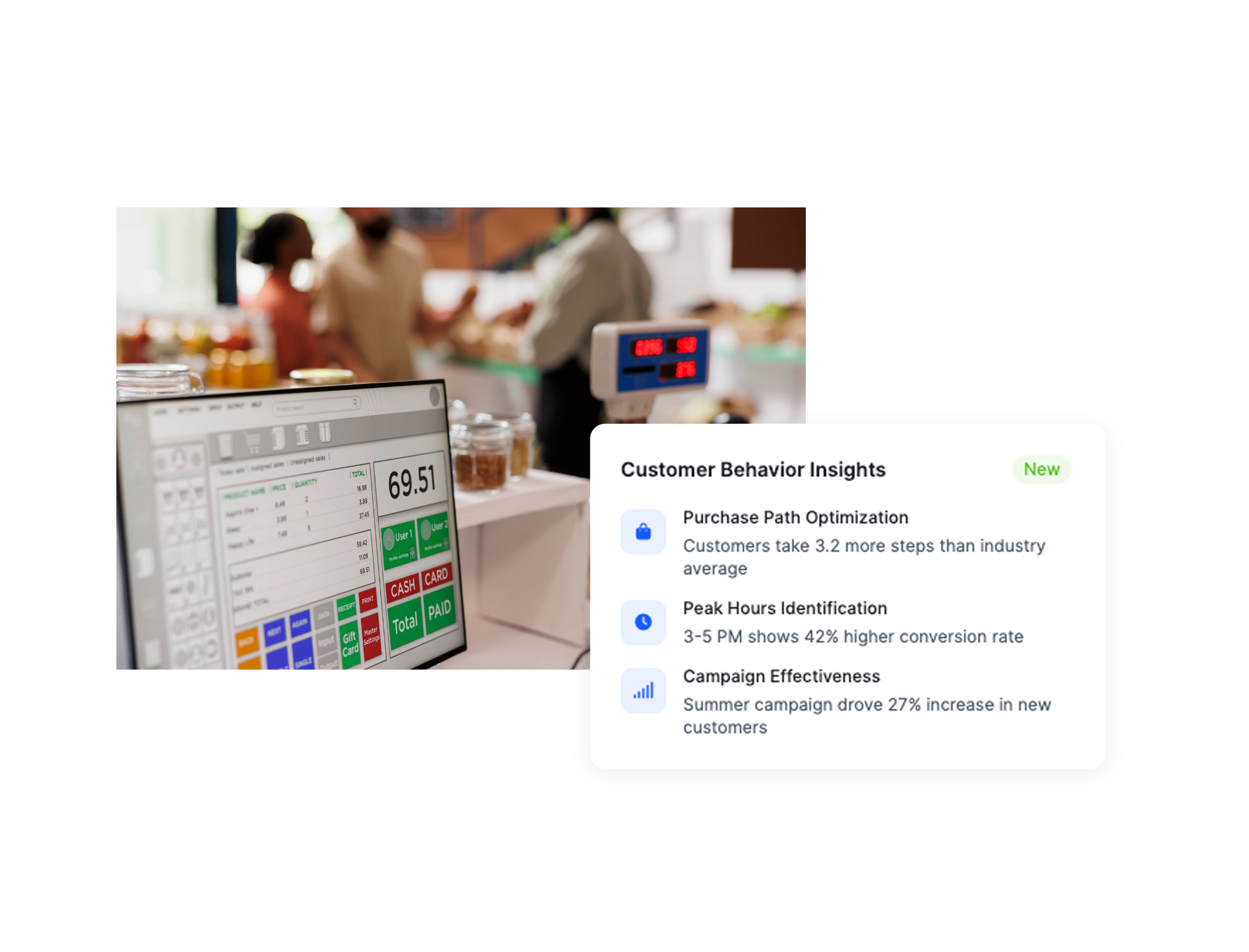 Screenshot of the AI data analysis dashboard for video insights      