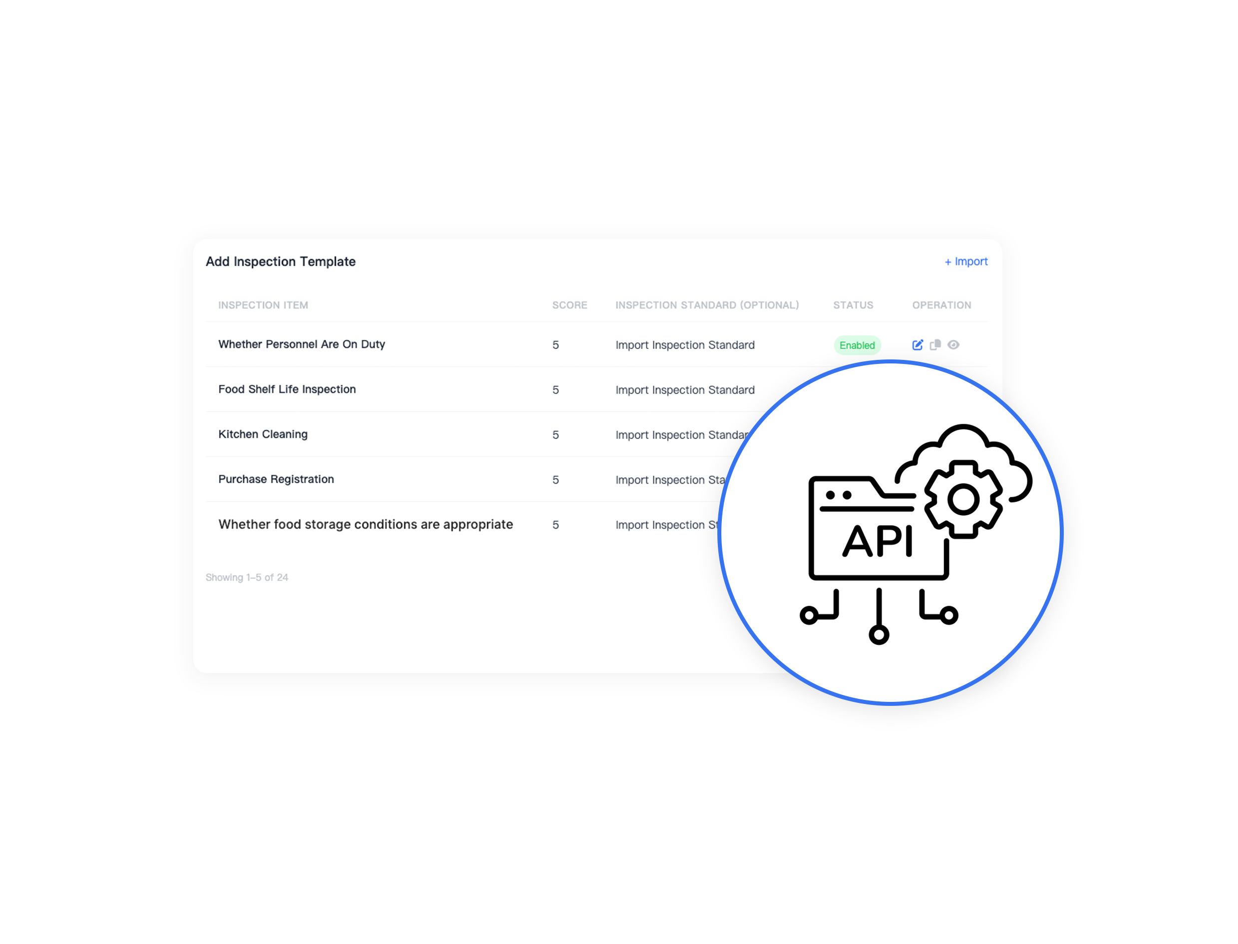 Interface showing custom algorithm integration in VisuDuo